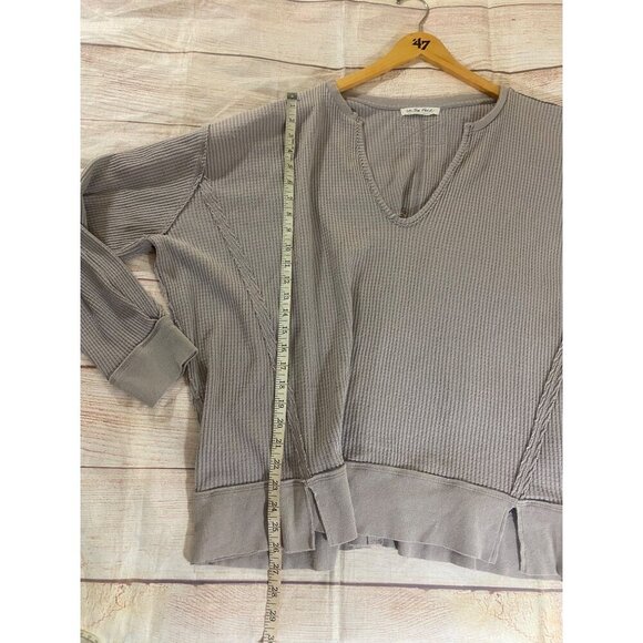 We The Free Women's Thermal Autumn Knit Long Sleeve Sweater - Large - Picture 5 of 13